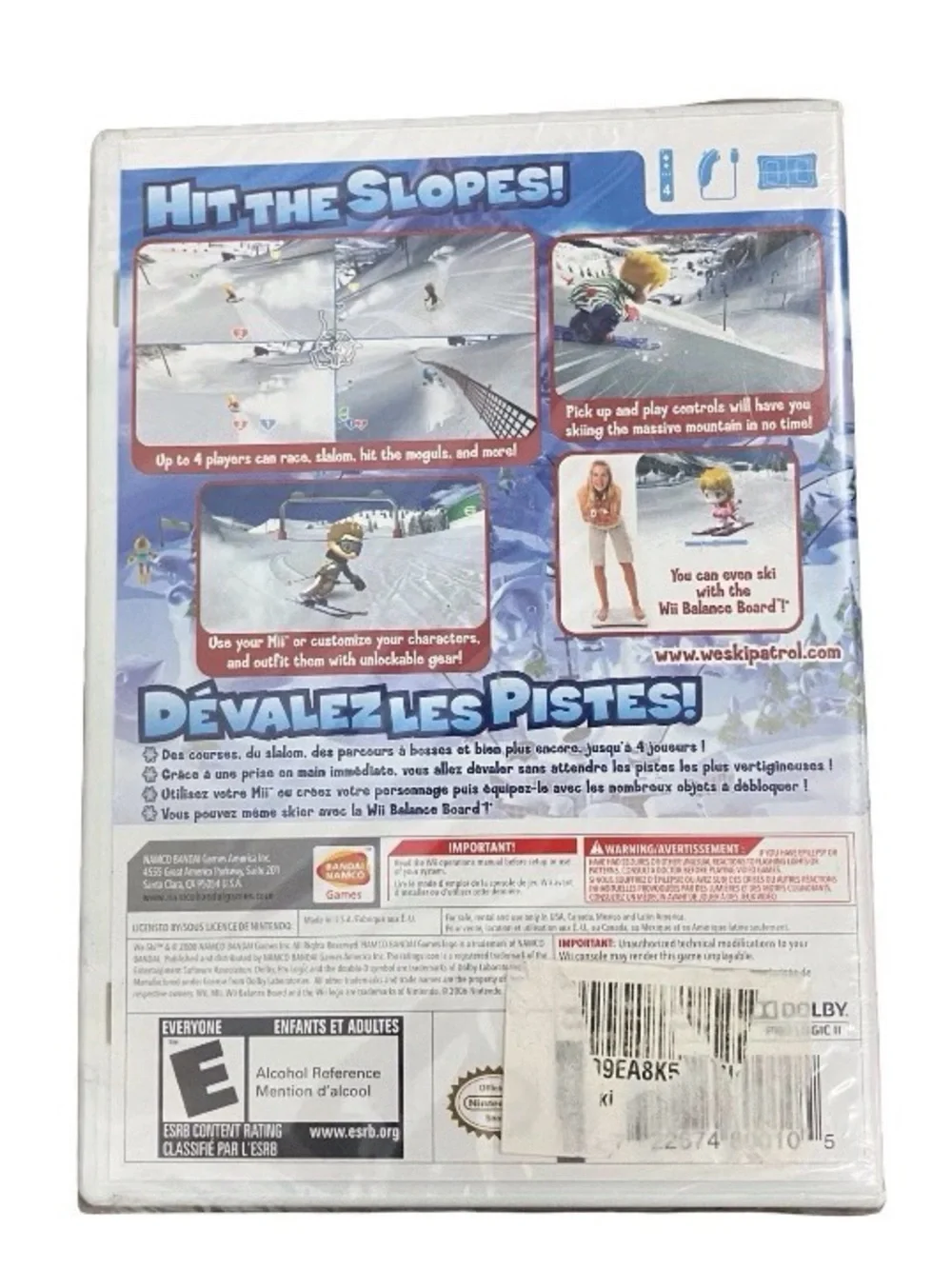 We Ski (Nintendo Wii, 2008) - New Sealed - Balance Board Compatible CIB